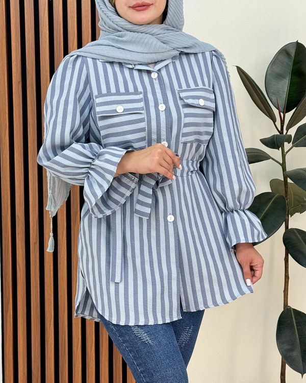 فری سایز مناسب 38تا48 📏راهنمای سایز👇👇👇 دورسینه116cm_دورباسن 120_دوربازو48cm_قدآستین56cm_قدجلو 80cm_قد پشت 86cm