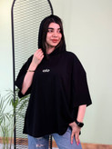 تیشرت باکسی کلاهدار alo
